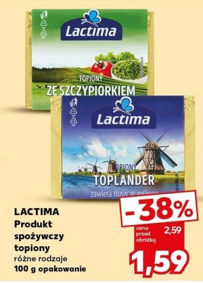 Produkt spożywczy topiony różne rodzaje promocja w Kaufland
