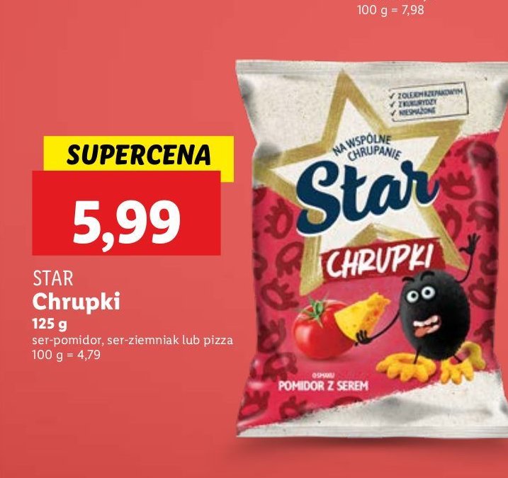 Chrupki gębolce Star promocja