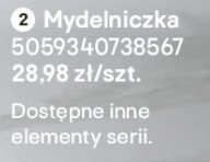 Mydelniczka Cavalla promocja w Castorama