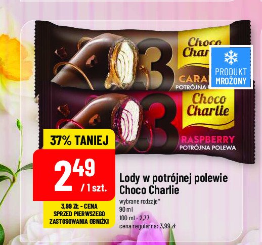 Lód caramel Choco charlie promocja