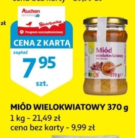 Miód wielokwiatowy Podniesiony kciuk promocja