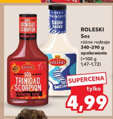 Sos śmietankowy Roleski promocja w Kaufland