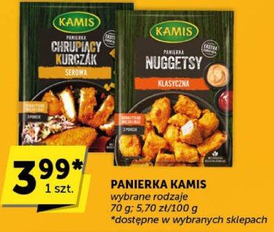 Panierka Kamis wybrane rodzaje promocja w ABC