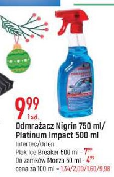 Odmra偶acz do szyb platinum Orlen oil promocja