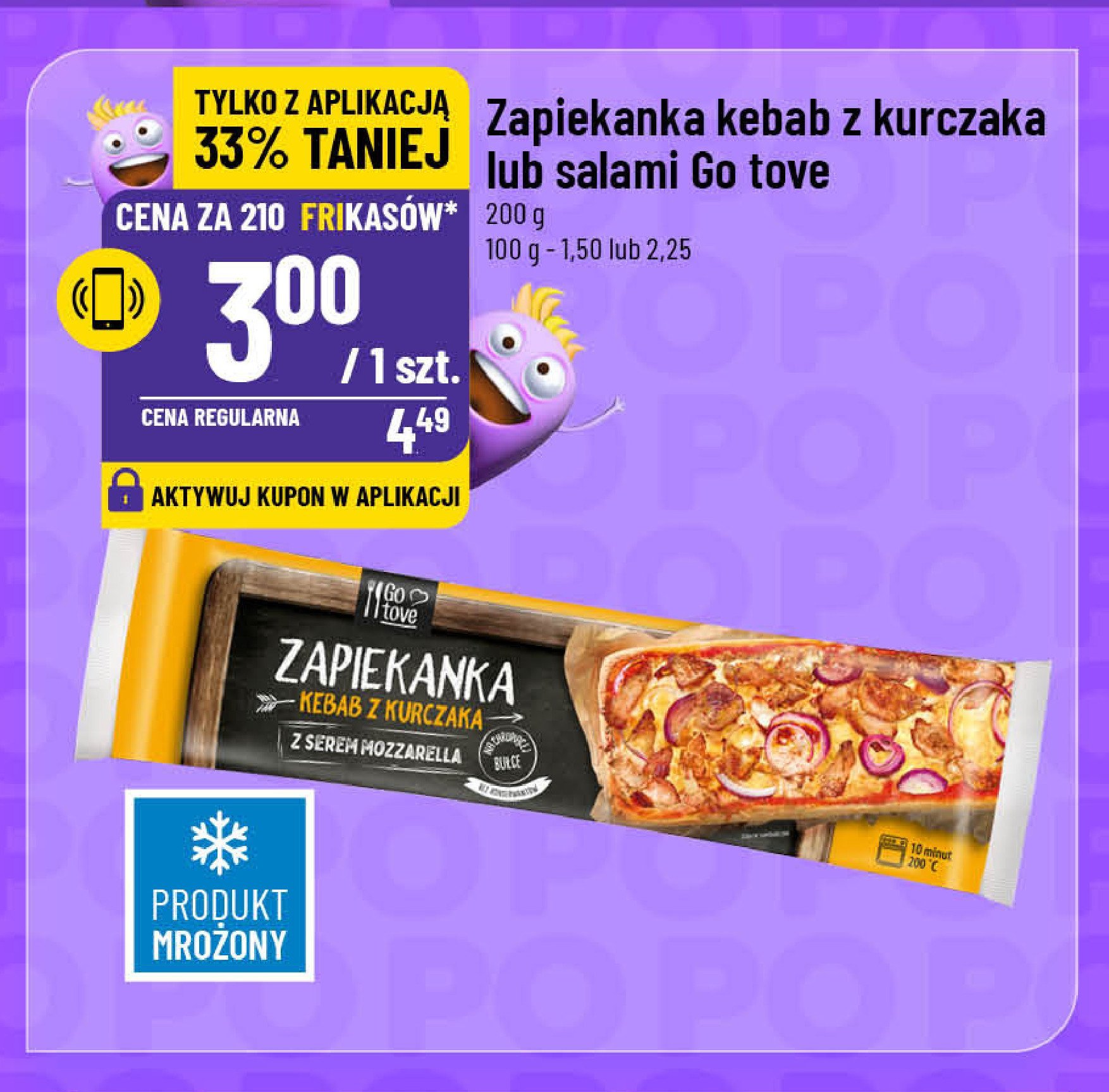 Zapiekanka kebab z kurczaka Gotove promocja w POLOmarket