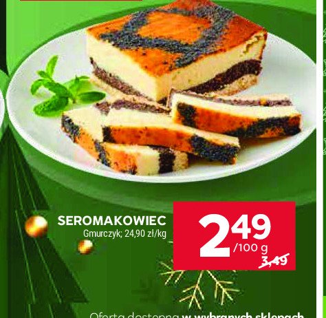 Ciasto seromakowiec GMURCZYK promocja w Stokrotka