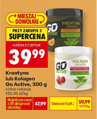 Kolagen 300 g, różne rodzaje promocja w Biedronka