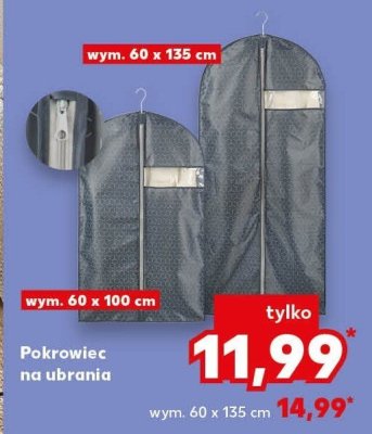 Pokrowiec na ubrania promocja w Kaufland