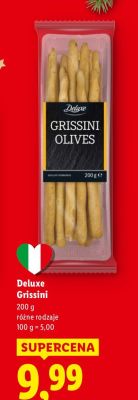 Grissini Olives Deluxe promocja w Lidl