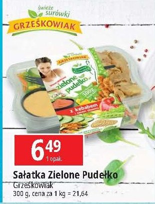 Sałatka zielone pudełko Grześkowiak promocja