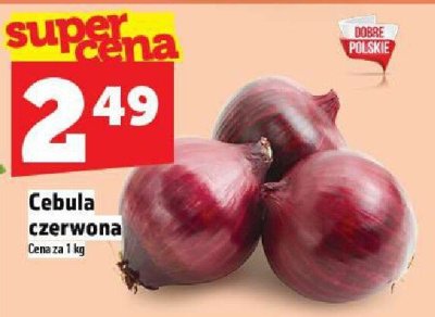 Cebula czerwona promocja w TOPAZ