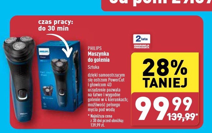 Maszynka do golenia Philips promocja