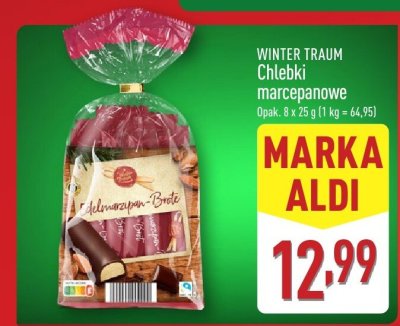 Chlebki marcepanowe WINTER TRAUM promocja w Aldi