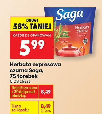 Herbata promocja w Biedronka