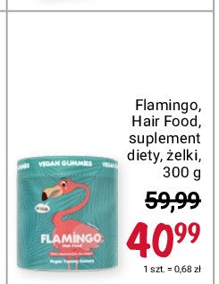Żelki Flamingo hair food promocja