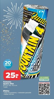 Fontanna Quatro JF84 promocja w Netto