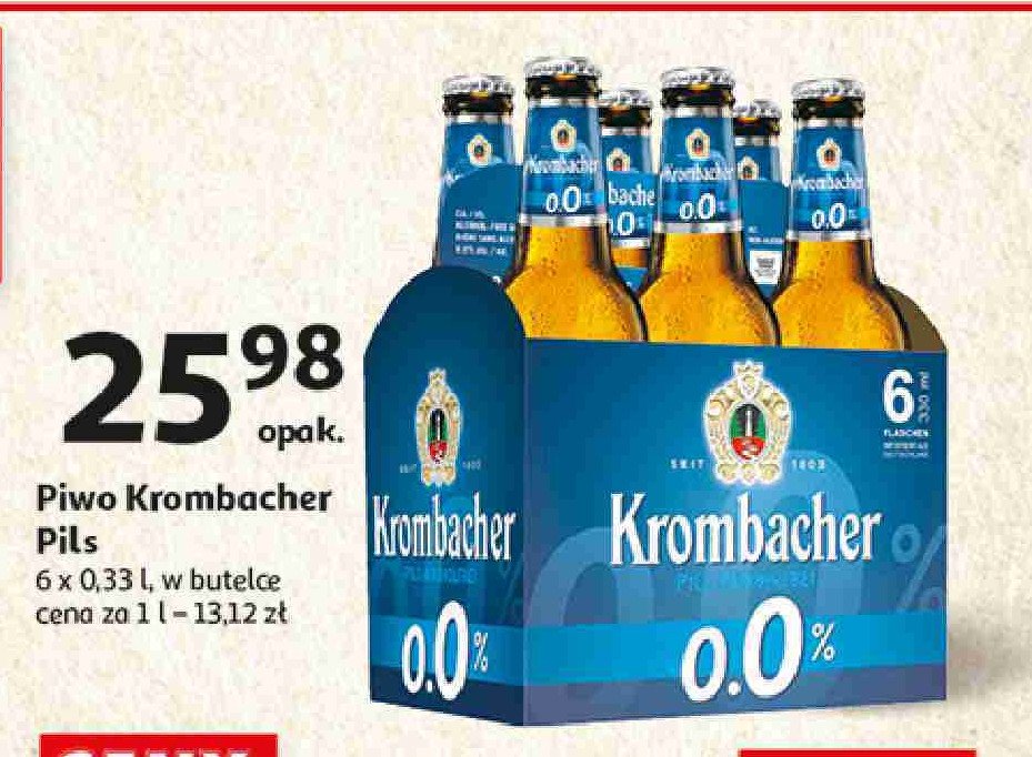 Piwo KROMBACHER WEIZEN 0.0% promocja