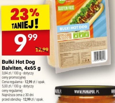 Bułki Hot Dog Balviten promocja w Twój Market