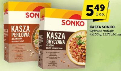 Kasza Sonko promocja w ABC