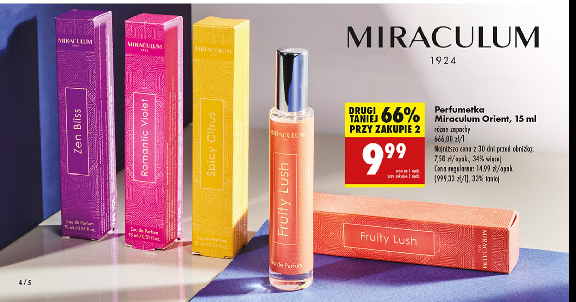 Woda perfumowana zen bliss Miraculum promocja