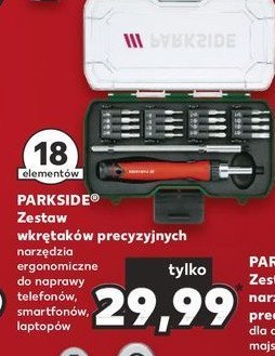 Wkrętaki precyzyjne Parkside promocja