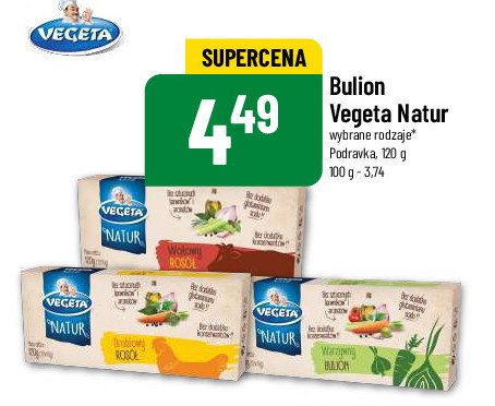 Bulion warzywny Vegeta promocja w Stokrotka