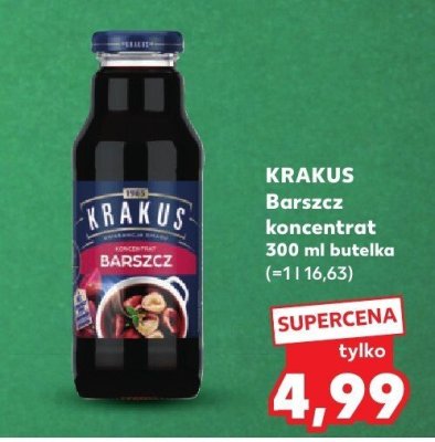 Barszcz koncentrat promocja w Kaufland