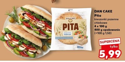 Pita kieszonki pszenne chlebowe  promocja w Kaufland