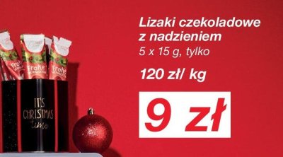 Lizaki czekoladowe z nadzieniem 5 x 15 g promocja w KiK