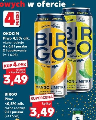 Piwo różne rodzaje promocja w Kaufland