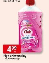 Płyn uniwersalny cytrynowy Wiodąca marka clair promocja w Leclerc