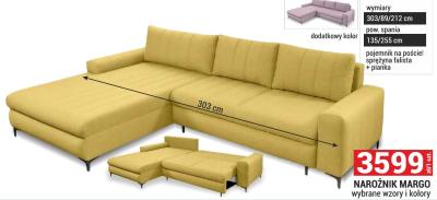 Narożnik MARGO promocja w Merkury Market