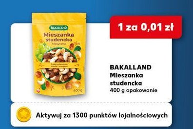 Mieszanka studencka klasyczna Bakalland promocja