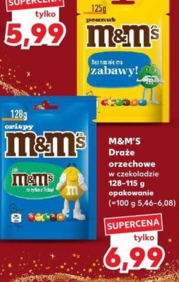 Draże orzechowe w czekoladzie  promocja w Kaufland