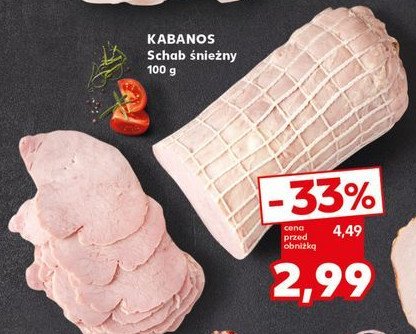 Schab śnieżny Kabanos promocja