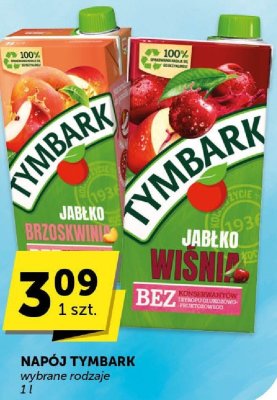 Napój Tymbark wybrane rodzaje promocja w ABC