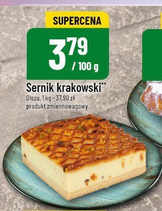 Sernik krakowski Olsza promocja