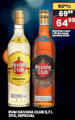 Rum Havana Club Original promocja w Wafelek