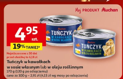 Tuńczyk promocja w Auchan