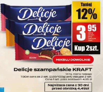 Szampan Delicje Kraft promocja w Supeco