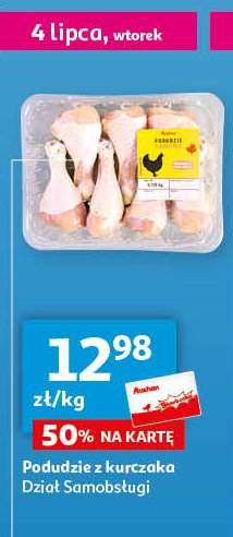 Podudzie z kurczaka Auchan promocja