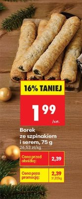 Ciastko z pomidorami i mozzarellą promocja w Biedronka