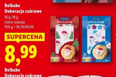 Dekoracje cukrowe promocja w Lidl