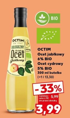 Ocet winny 5% BIO promocja w Kaufland