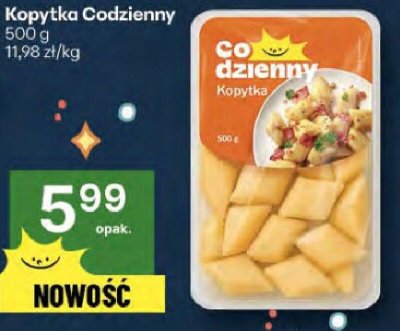 Kopytka Codzienny promocja w Delikatesy Centrum
