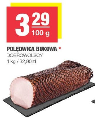 Polędwica rujkowa Dobrowolscy promocja w SPAR