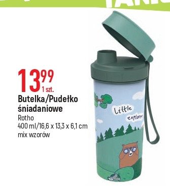 Pojemnik 艣niadaniowy memory kids 1 l Rotho promocja