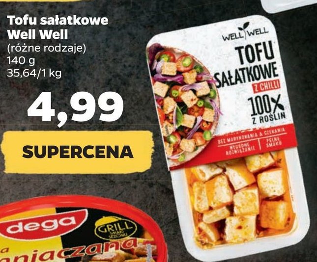 Tofu sałatkowe Well well promocje