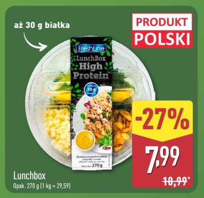 Lunchbox Freshline High Protein promocja w Aldi