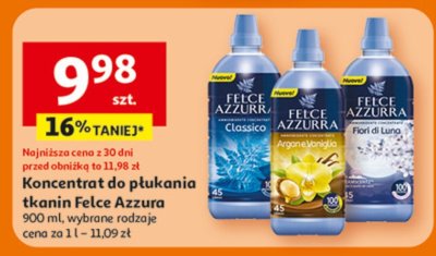 Koncentrat do płukania tkanin Felce Azzura 900 ml, wybrane rodzaje promocja w Auchan